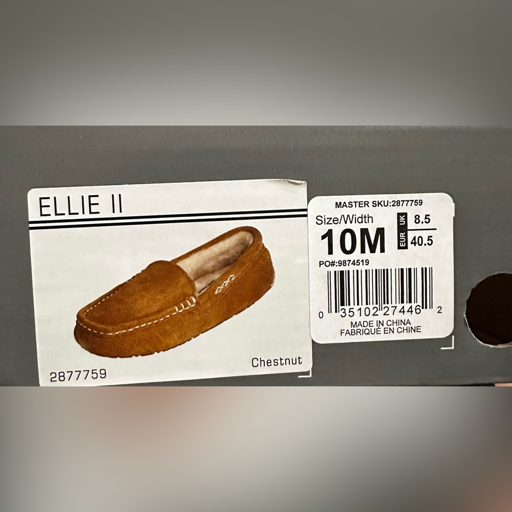 New Natural Reflections Elite 2 Chestnut Tan Slippers Women Size 10 - Picture 6 of 6